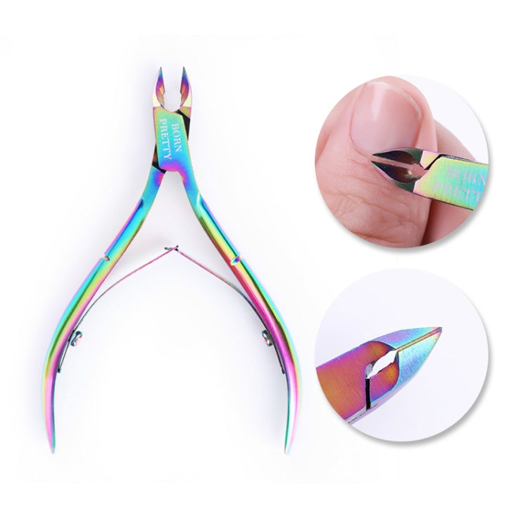 Nail Cuticle Nipper Cutter Rainbow Clipper Scissor Dead Skin Remover Trimming Manicure Nail Art Tool - Nail Clipper by PMC TechLife | Online Shopping South Africa | PMC TechLife