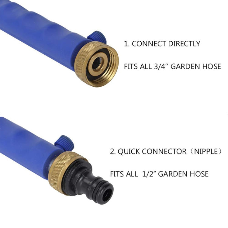 Garden Lawn Irrigation High Pressure Hose Spray Nozzle Car Wash Cleaning Tools (Black) - Watering & Irrigation by PMC TechLife | Online Shopping South Africa | PMC TechLife