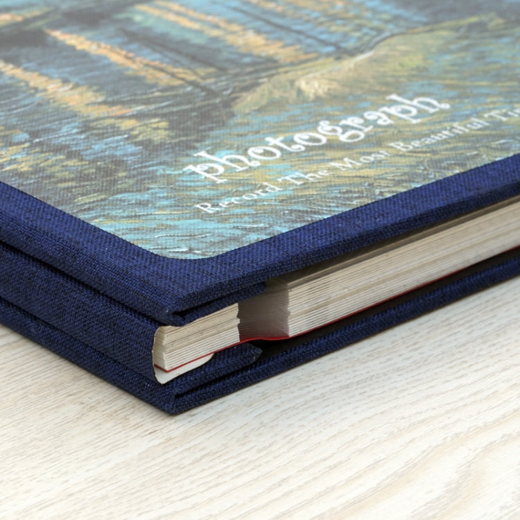 Retro Art DIY Handmade Photo Album Self-Adhesive Film Album, Colour:18 inch Apricot Blossom(30 White Card Inner Pages) - Photo Albums & Photo Frames by PMC TechLife | Online Shopping South Africa | PMC TechLife