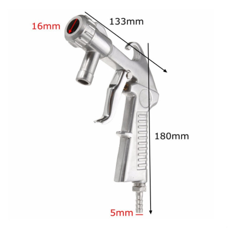 Handheld Sandblasting Tool Pneumatic Sandblasting Glass Derusting Tool, Style:Package B - Others by PMC TechLife | Online Shopping South Africa | PMC TechLife | Buy Now Pay Later Mobicred