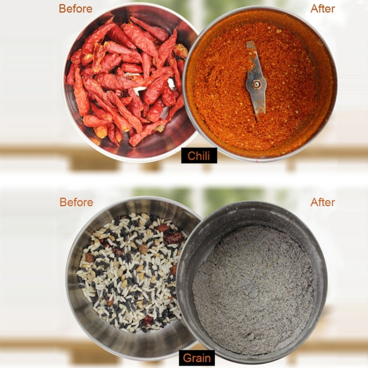 Multi-functional Coffee Grinder Stainless Electric Bean Grinder Herbal Medicine Grinding Machine, EU Plug - free shipping - PMC TechLife - Order now!