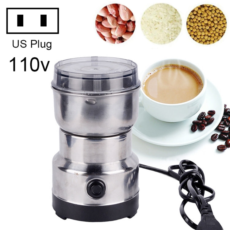 Multi-functional Coffee Grinder Stainless Electric Bean Grinder Herbal Medicine Grinding Machine, US Plug - free shipping - PMC TechLife - Order now!