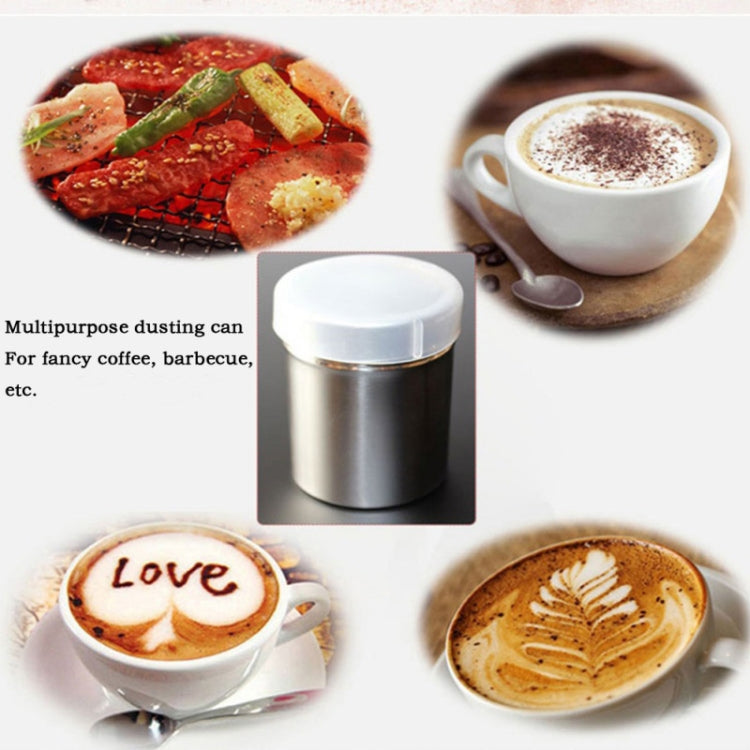 Stainless Steel 304 Dusting Powder Condiment Tank Fine Mesh Barrel Cocoa Powder Household Kitchen Tools - free shipping - PMC TechLife - Order now!
