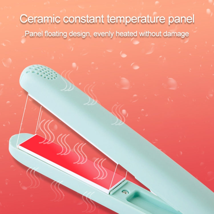 Mini Professional Hair Tools Smoothing Corrugated Travel Straightening Irons(Light Blue Bear) - free shipping - PMC TechLife - Order now!