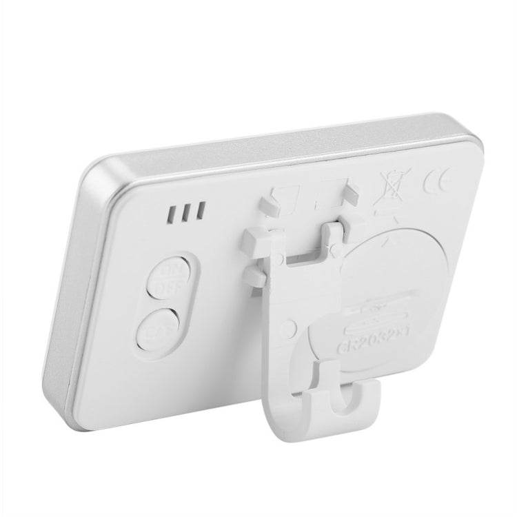 Large LCD Refrigerator Thermometer with Adjustable Stand  Magnet Digital Thermometer(White) - Digital Thermometer by PMC TechLife | Online Shopping South Africa | PMC TechLife