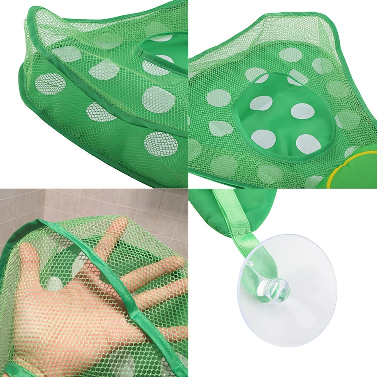 Baby Shower Bath Toys Storage Mesh Bag with Strong Suction Cups(Yellow) - Storage Bags by PMC TechLife | Online Shopping South Africa | PMC TechLife