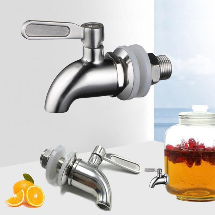 Drink Dispenser Beverage Wine Barrel Tap Spigot Stainless Steel Coffee Juice Faucet - Faucets & Accessories by PMC TechLife | Online Shopping South Africa | PMC TechLife