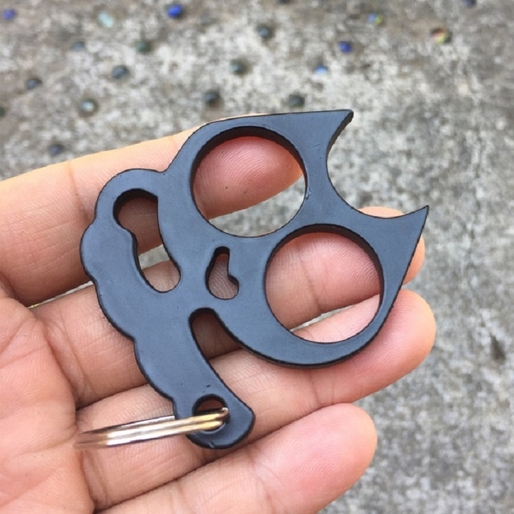 5 PCS Kitty Outdoor Metal Self-defense Keychain Outdoor Self-defense Window Breaking Tool, Size:0.45 × 5.3 × 6.1 cm(Gold) - free shipping - PMC Jewellery - Order now!
