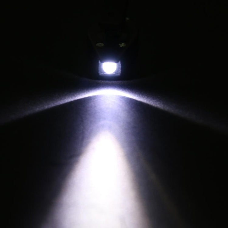 2 PCS Mini LED Flashlight Adjustable Eyeglass Clip Light Reading Ligh(Black) - Desk Lamps by PMC TechLife | Online Shopping South Africa | PMC TechLife | Buy Now Pay Later Mobicred