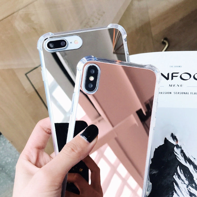 For iPhone XR Luxury Plating Mirror Acrylic TPU Case(Silver) - free shipping - PMC TechLife - Order now!