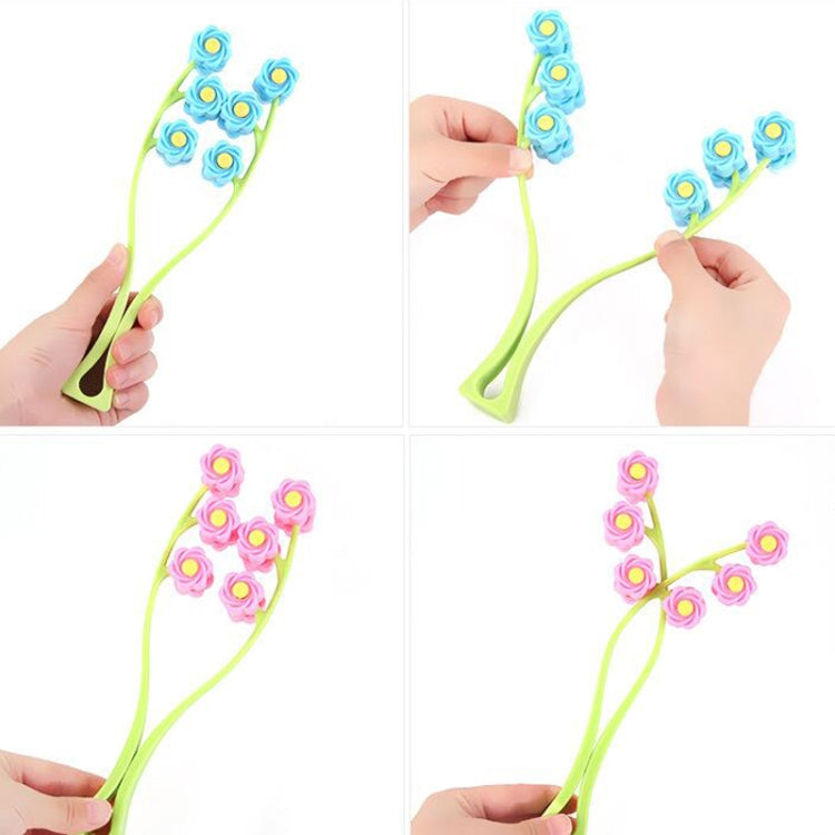 Manual Roller Face Massager Face Beauty Instrument Facial Double Chin Tool(Blue) - free shipping - PMC TechLife - Order now!