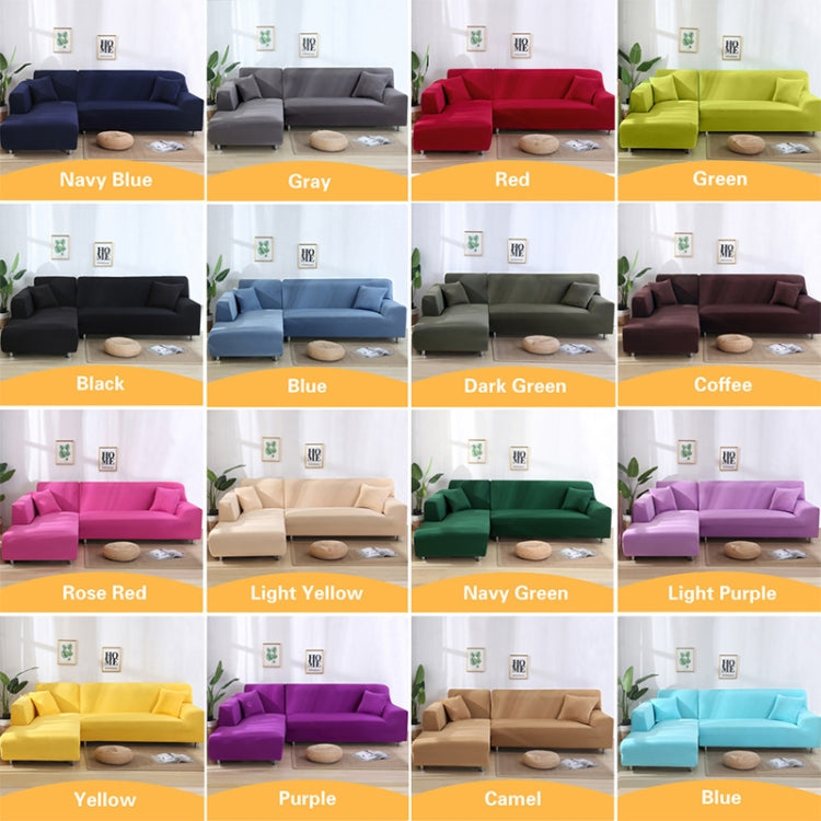 Sofa All-inclusive Universal Set Sofa Full Cover Add One Piece of  Pillow Case, Size:Three Seater(190-230cm)(Dark Blue) - free shipping - PMC TechLife - Order now!