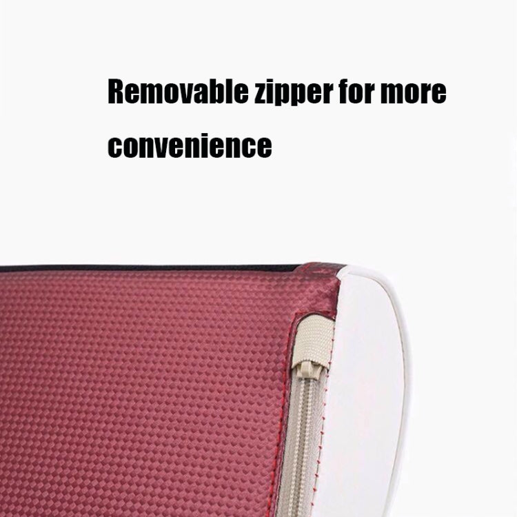 Cervical Spine Massage Pillow Neck Waist Back Multifunctional Electric Massage Cushion, Plug Type:AU Plug(Red White) - free shipping - PMC TechLife - Order now!