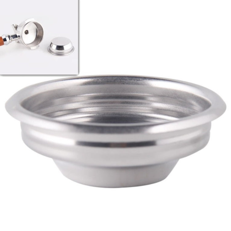 Semi-automatic Coffee Machine Stainless Steel Powder Bowl Brewing Head Filter Bottomless Handle Filter, Specification:Single Cup, Size:58mm Universal - free shipping - PMC TechLife - Order now!