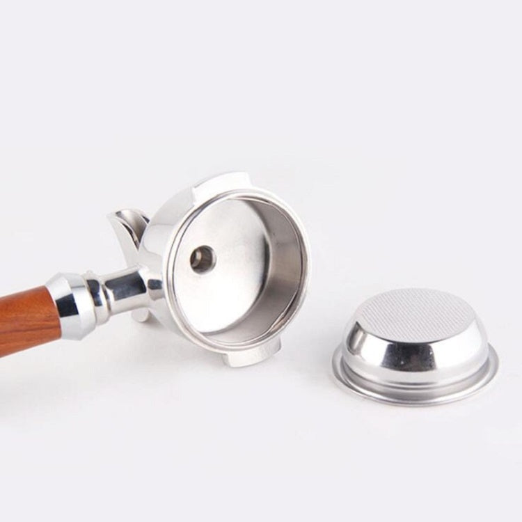 Semi-automatic Coffee Machine Stainless Steel Powder Bowl Brewing Head Filter Bottomless Handle Filter, Specification:Single Cup, Size:58mm Universal - free shipping - PMC TechLife - Order now!