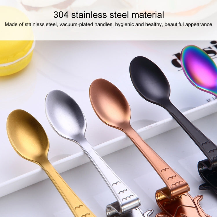Creative Coffee Spoon Mermaid Shape Handle Spoons Flatware Drinking Tools, Color:True Color - Coffee Tools by PMC TechLife | Online Shopping South Africa | PMC TechLife