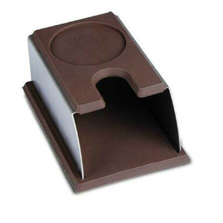 Stainless Steel Silicone Espresso Coffee Tamper Stand Barista Tool Powder Pad Hammer Pad(Brown) - free shipping - PMC TechLife - Order now!