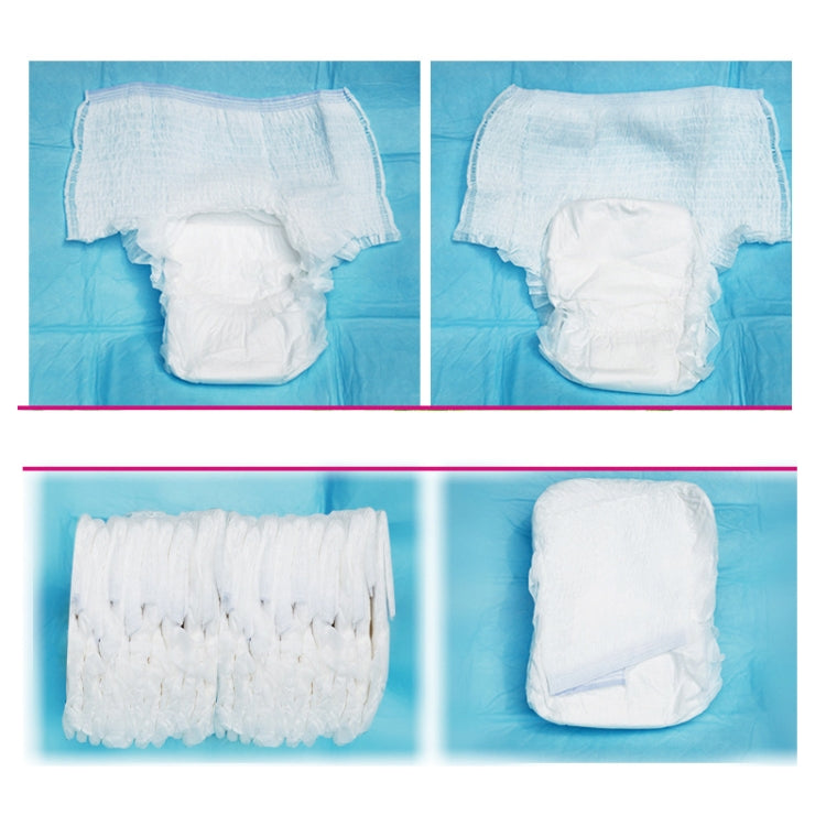 20 PCS Adult and Elderly Underpants Elastic Diapers, Size:L - free shipping - PMC TechLife - Order now!
