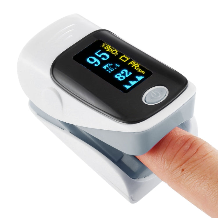 AB-80 Precision Finger Pulse Oximeter Blood Oxygen Monitor(Grey) - free shipping - PMC TechLife - Order now!