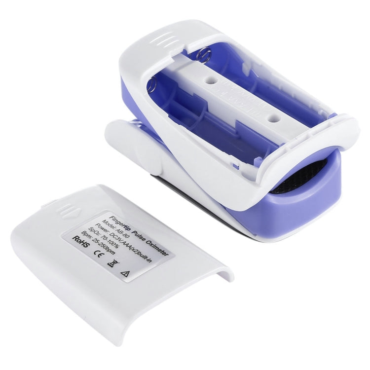 AB-80 Precision Finger Pulse Oximeter Blood Oxygen Monitor(Purple) - free shipping - PMC TechLife - Order now!