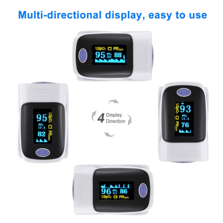 AB-80 Precision Finger Pulse Oximeter Blood Oxygen Monitor(Purple) - free shipping - PMC TechLife - Order now!