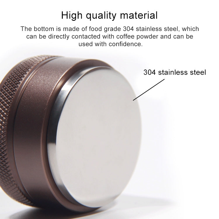 Macaron Stainless Steel Coffee Powder Flat Powder Filling Device, Specification:Flat(Black) - free shipping - PMC TechLife - Order now!