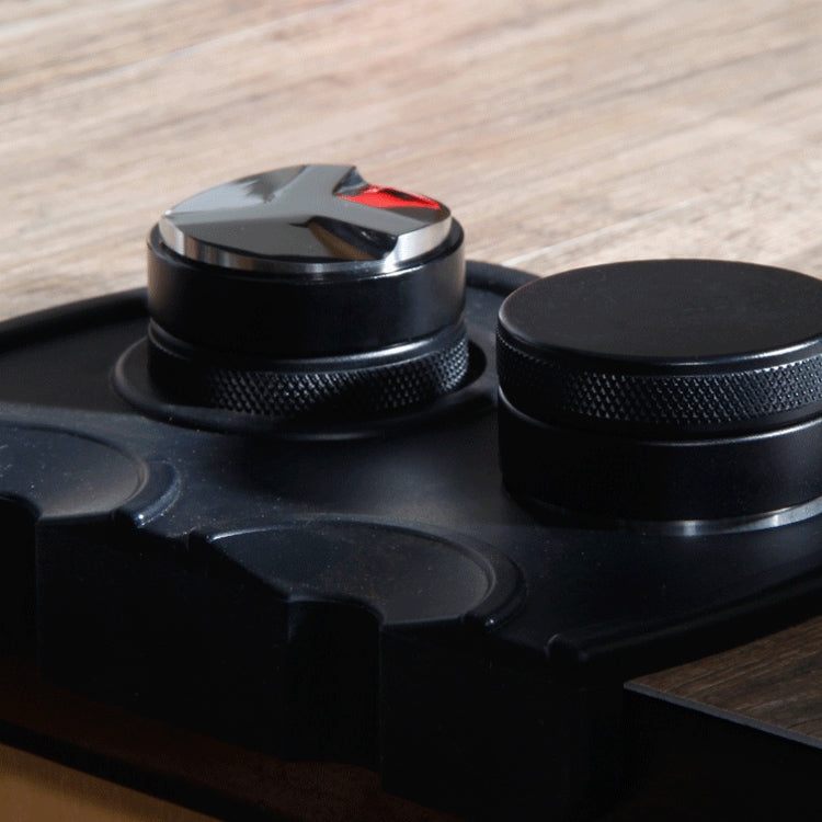 Macaron Stainless Steel Coffee Powder Flat Powder Filling Device, Specification:Three Pulp(Black) - free shipping - PMC TechLife - Order now!