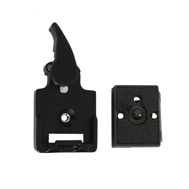 BEXIN Tripod Head Quick Release Plate Holder For Manfrotto 200PL-14(Grey) - Quick Release Plate by BEXIN | Online Shopping South Africa | PMC TechLife | Buy Now Pay Later Mobicred