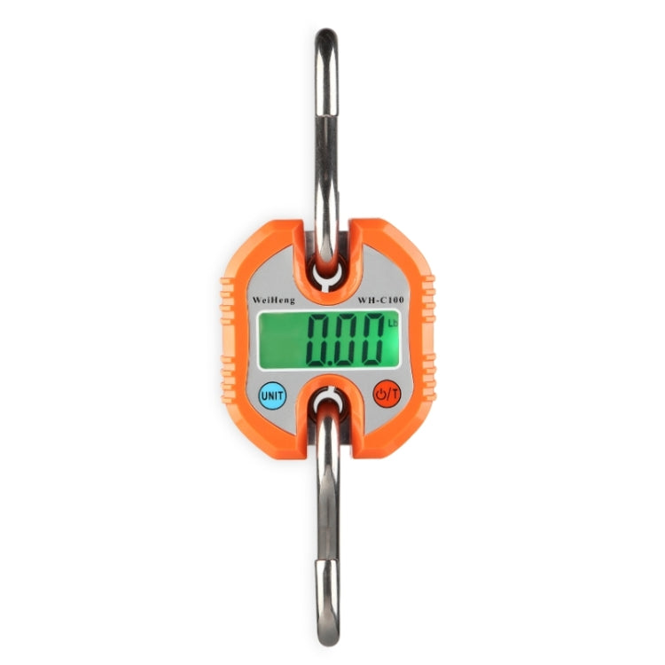 150kg Mini Portable Heavy Duty Electronic Digital Stainless Steel Hook Scale, Random Color Delivery - Hanging Scales by PMC TechLife | Online Shopping South Africa | PMC TechLife | Buy Now Pay Later Mobicred