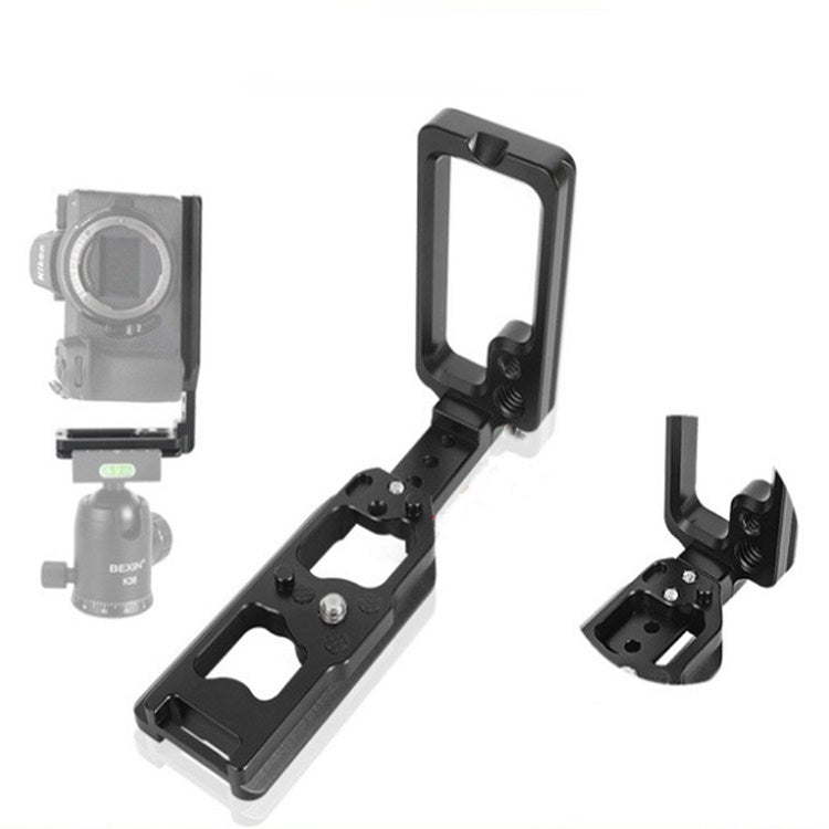 BEXIN for Nikon Z7 / Z6 Push-Pull Type Aluminum Alloy Vertical Shoot Quick Release L Plate Bracket Base Holder - free shipping - PMC TechLife - Order now!