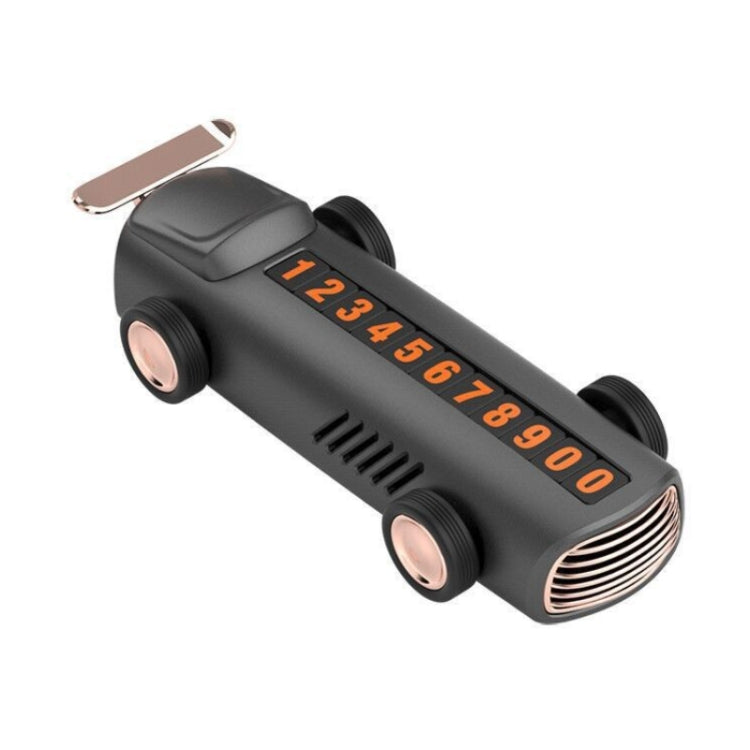 Temporary Parking Number Plate For Car With Hidden Car Card Multifunctional Car Perfume Decoration - free shipping - PMC Jewellery - Order now!