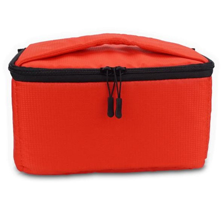 Water-resistant DSLR Padded insert Case Waterproof Zipper Removable Partition Camera Bags(Red) - free shipping - PMC TechLife - Order now!