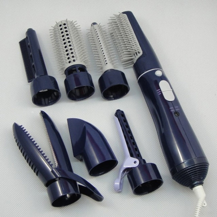 8 in 1 Professional Hair Dryer Hair Curler for Hotel Travel With Comb Powerful Hairdryer(Deep blue) - free shipping - PMC TechLife - Order now!