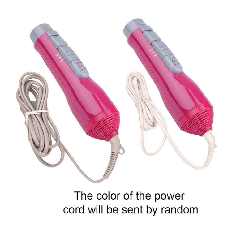 8 in 1 Professional Hair Dryer Hair Curler for Hotel Travel With Comb Powerful Hairdryer(Rose red) - free shipping - PMC TechLife - Order now!