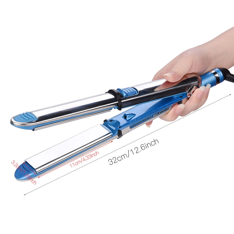 Titanium Hair Straightener Flat Iron(EU) - Hair Curler by PMC TechLife | Online Shopping South Africa | PMC TechLife
