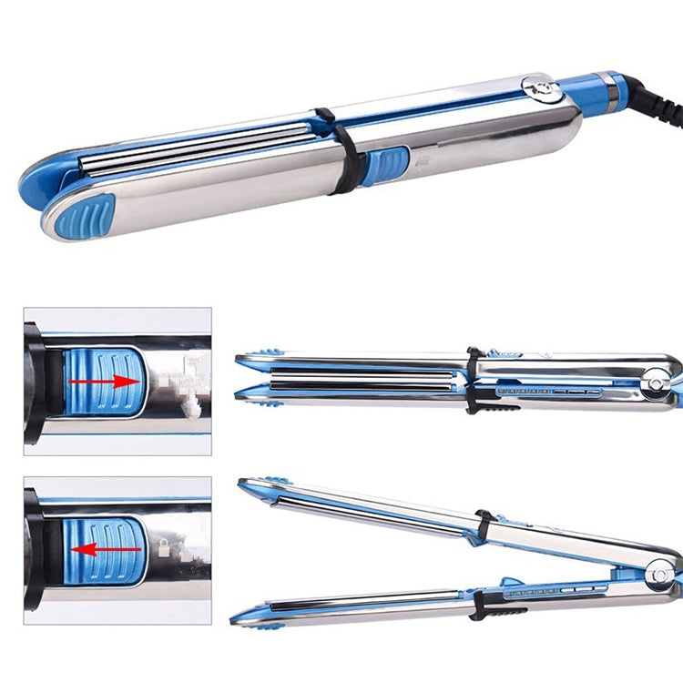 Titanium Hair Straightener Flat Iron(EU) - Hair Curler by PMC TechLife | Online Shopping South Africa | PMC TechLife
