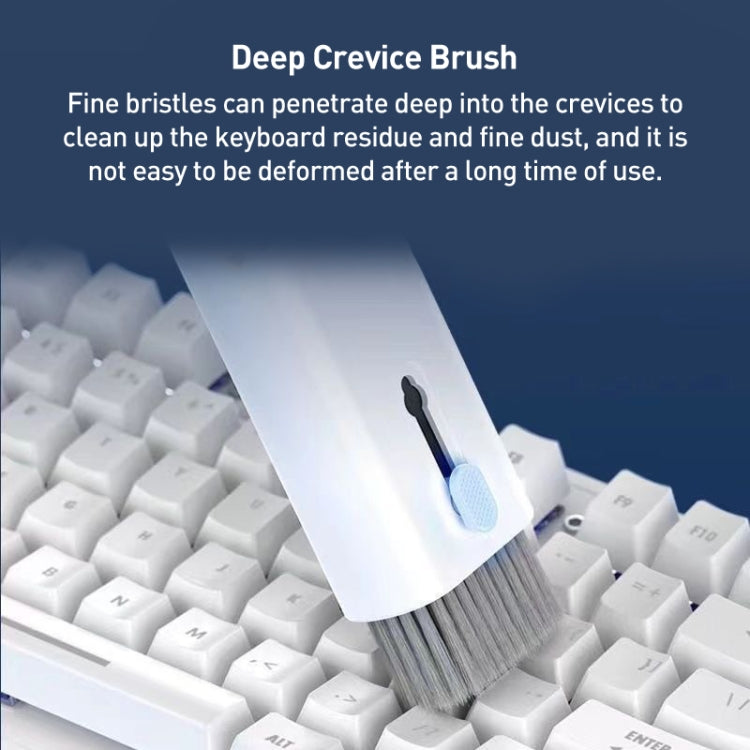 7 in 1 Bluetooth Headphone Computer Keyboard Cleaning Tools Set (Pink) - free shipping - PMC Jewellery - Order now!