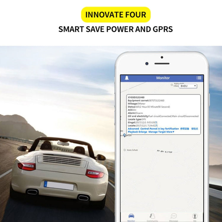 TK205 3G Realtime Car Truck Vehicle Tracking GSM GPRS GPS Tracker, Support AGPS with Relay and Battery - Car Tracker by PMC TechLife | Online Shopping South Africa | PMC TechLife | Buy Now Pay Later Mobicred