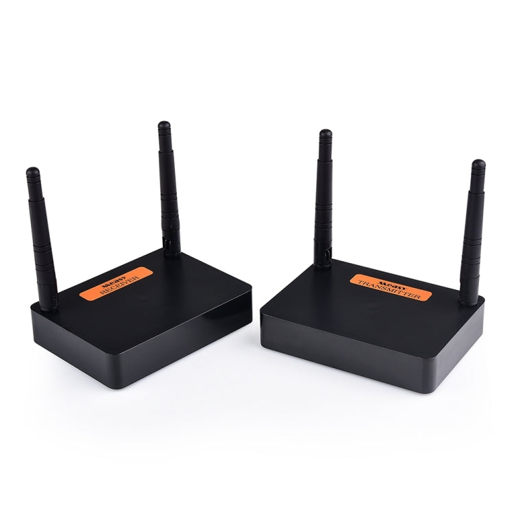 Measy FHD676 Full HD 1080P 3D 5-5.8GHz Wireless HDMI Transmitter (Transmitter + Receiver) Transmission Distance: 200m, Specifications:EU Plug - free shipping - PMC Jewellery - Order now!