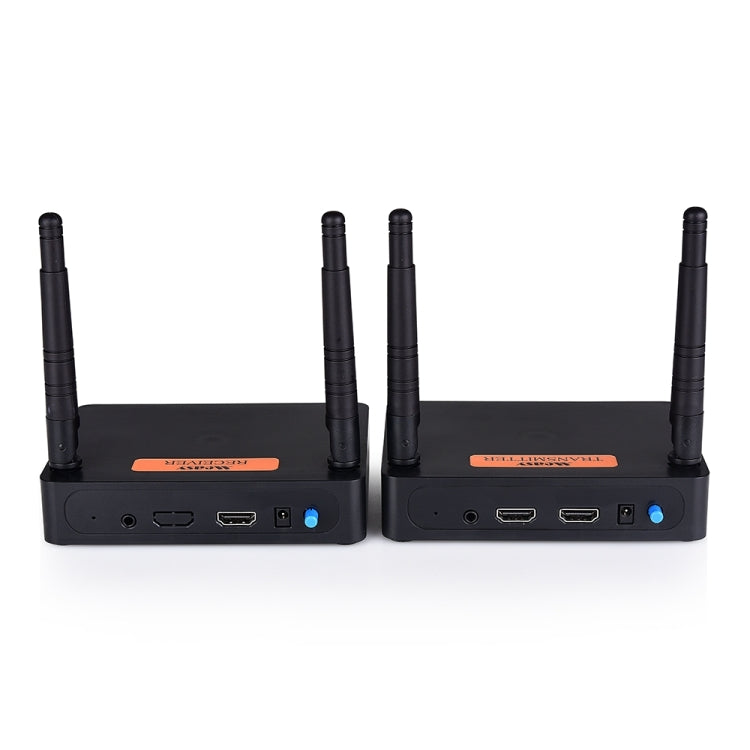 Measy FHD676 Full HD 1080P 3D 5-5.8GHz Wireless HDMI Transmitter (Transmitter + Receiver) Transmission Distance: 200m, Specifications:UK Plug - free shipping - PMC Jewellery - Order now!