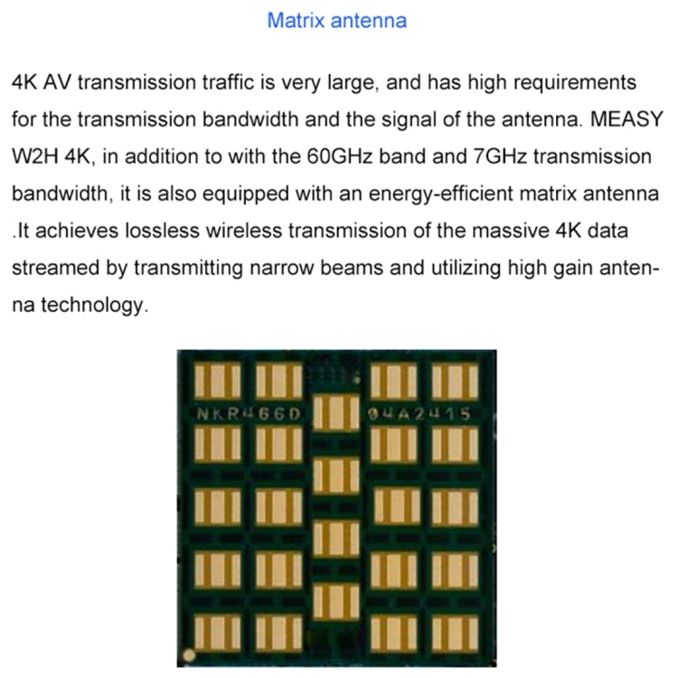 Measy W2H 60GHz 4K Ultra HD Wireless Transmission Kit, Transmission Distance: 30m, AU Plug - free shipping - PMC Jewellery - Order now!