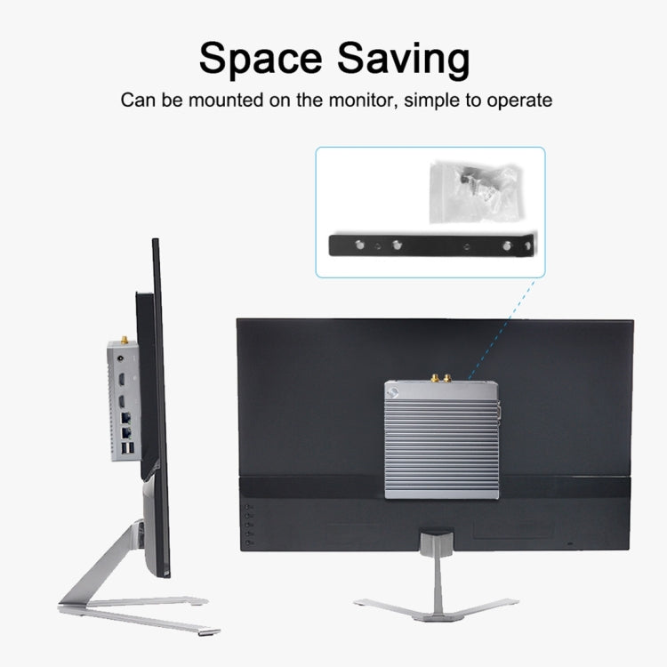 K660S Windows and Linux System Mini PC, Intel Celeron Processor N2840 Quad-Core 1.83- 2.25GHz, 8GB RAM + 128GB SSD, EU Plug - free shipping - PMc TechLife - Order now!