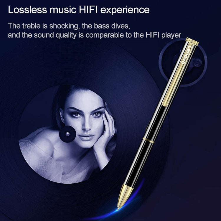 Original Lenovo B628 32GB Intelligent Voice Control Noise Reduction Pen Shape Recording Pen - Recording Pen by Lenovo | Online Shopping South Africa | PMC TechLife