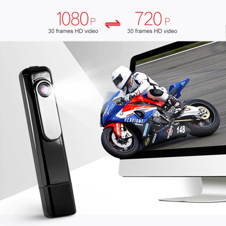 C181 1080P Mini Back Clip 130 Degree Small Wide Angle Meeting Lecture Professional Video Recorder Pen without TF Card - Other Style by PMC TechLife | Online Shopping South Africa | PMC TechLife | Buy Now Pay Later Mobicred