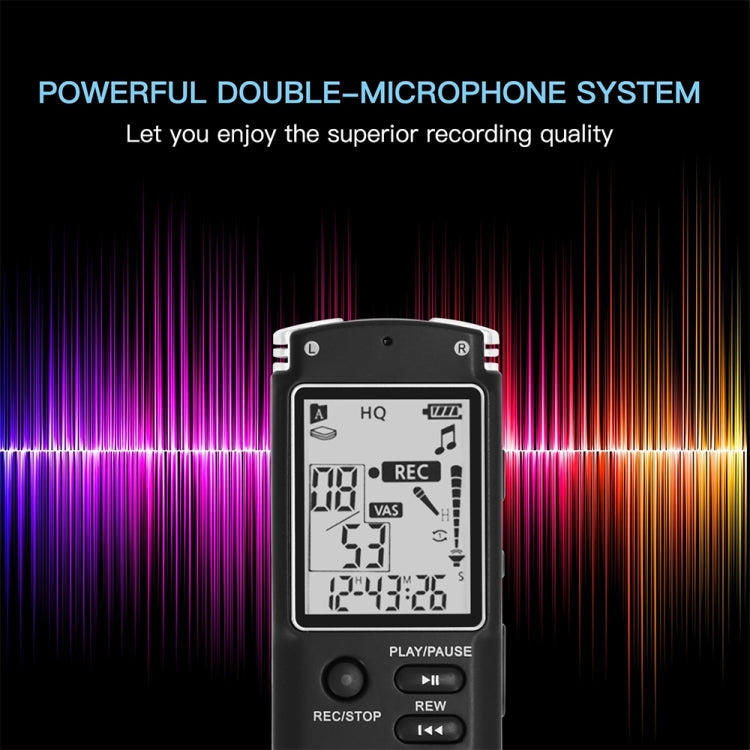 VM113 Portable Audio Voice Recorder, 8GB, Support Music Playback / LINE-IN & Telephone Recording - free shipping - PMC TechLife - Order now!