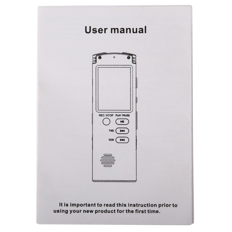 VM113 Portable Audio Voice Recorder, 8GB, Support Music Playback / LINE-IN & Telephone Recording - free shipping - PMC TechLife - Order now!