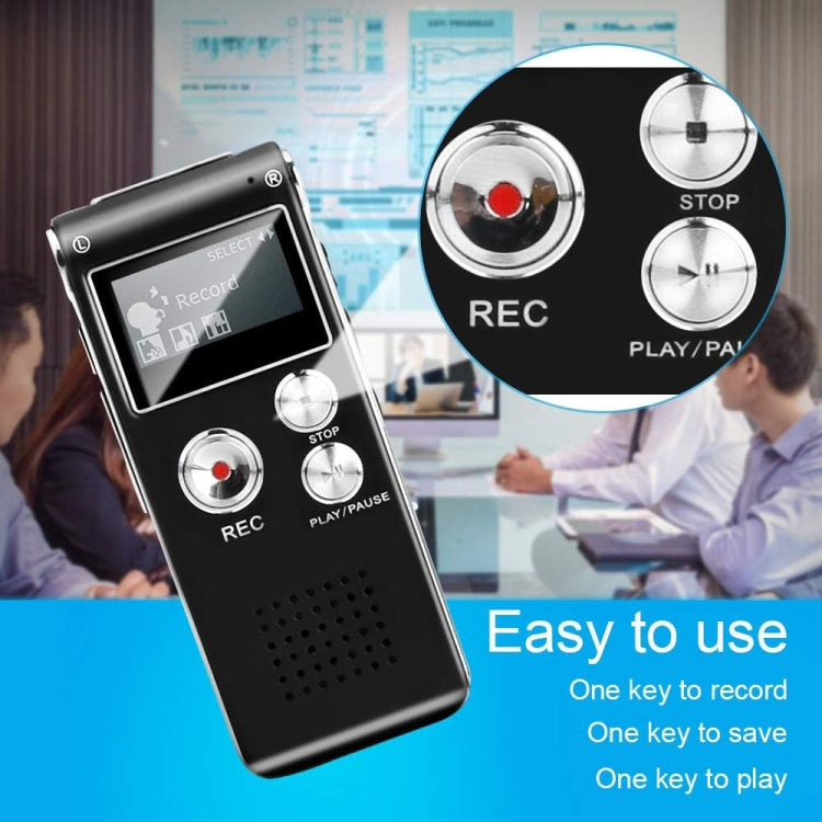 SK012 16GB Smart Noise Reduction HD Voice Recording Pen - Recording Pen by PMC TechLife | Online Shopping South Africa | PMC TechLife | Buy Now Pay Later Mobicred