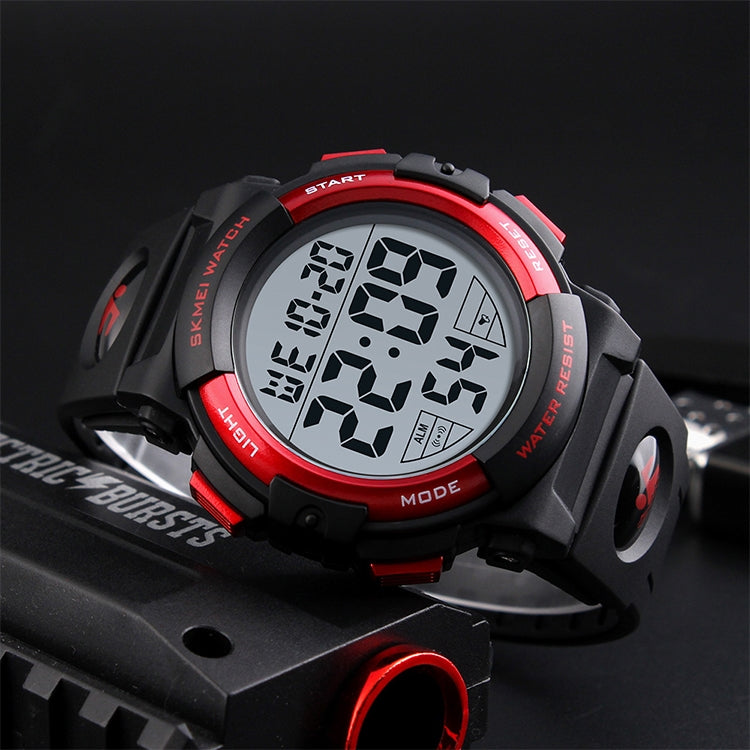 SKMEI 1258 Multifunctional Outdoor Sports Noctilucent Waterproof Wrist Watch, Size: S(Black) - free shipping - PMC TechLife - Order now!