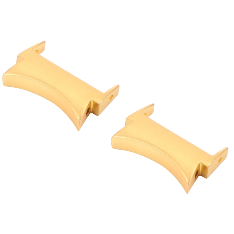 1 Pair For Samsung Galaxy Watch4 40mm / 44mm Smart Watch Watchband Connector Converter (Gold) - free shipping - PMc TechLife - Order now!