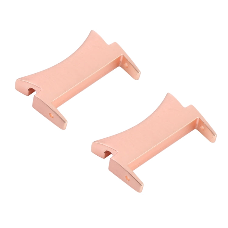 1 Pair For Samsung Galaxy Watch4 40mm / 44mm Smart Watch Watchband Connector Converter (Rose Gold) - free shipping - PMc TechLife - Order now!